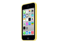 Apple - Fodral för mobiltelefon - silikon - gul MF038ZM/A
