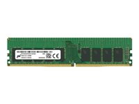 Micron - DDR4 - moduuli - 32 Gt - DIMM 288 nastaa - 3200 MHz / PC4-25600 - CL22 - 1.2 V - puskuroimaton - ECC MTA18ASF4G72AZ-3G2R