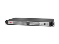 APC Smart-UPS SC SCL500RMI1UNC - UPS (kan monteras i rack) - AC 230 V - 400 Watt - 500 VA - Ethernet 10/100, USB - utgångskontakter: 4 - 1U - svart, silver - för P/N: AR106V, AR4018SPX432, AR4024SP, AR4024SPX429, AR4024SPX431, AR4024SPX432 SCL500RMI1UNC