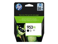 HP 953XL - 42.5 ml - Tuottoisa - musta - alkuperäinen - ripustuslaatikko - mustepatruuna malleihin Officejet Pro 7720, 7730, 7740, 8210, 8216, 8218, 8710, 8720, 8730, 8740 L0S70AE#301