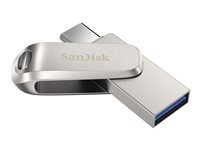 SanDisk Ultra Dual Drive Luxe - USB Flash-asema - 1 Tt - USB 3.1 Gen 1 / USB-C SDDDC4-1T00-G46