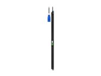 APC EasyPDU EPDU2116M - Kraftdistributionsenhet (kan monteras i rack) - uppmätt - AC 230 V - 3680 VA - 1-fas - Ethernet 10/100/1000, serial, USB - ingång: IEC 60309 2P+E - utgångskontakter: 21 (18 x IEC 60320 C13, 3 x IEC 60320 C19) - 0U - 3 m sladd - svart EPDU2116M