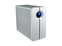 LaCie 2big Network 2 - NAS-server - 2 fack - 4 TB - HDD 2 TB x 2 - RAID 0, 1 - RAM 256 MB - USB 2.0 / Gigabit Ethernet 9000225