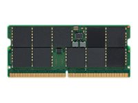 Kingston - DDR5 - moduuli - 16 Gt - 262-nastainen SO-DIMM - 4800 MHz / PC5-38400 - CL40 - 1.1 V - puskuroimaton - ECC KTL-TN548T-16G