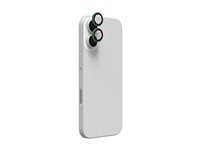 ZAGG InvisibleShield Premium GL - Linsskydd för mobiltelefon - regnbågsskimrande - för Apple iPhone 16, 16 Plus, 17 200119630