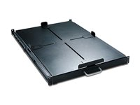 APC - Hylla för rack - svart - 1U - för NetShelter EP; NetShelter ES; Netshelter VX; NetShelter WX AR8128BLK