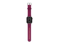 OtterBox - Band för smart klocka - Pulse Check (mörkrosa/röd) - för Apple Watch Hermès Series 12, SE 3, Series 10, Series 11, Series 12, Ultra 3, Ultra 4 77-83886