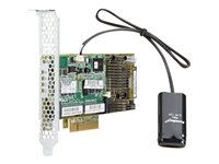 HPE Smart Array P430/4GB with FBWC - Kontrollerkort (RAID) - SATA 6Gb/s / SAS 6Gb/s - låg profil - RAID 0, 1, 5, 10, 50, 60, 1 ADM, 10 ADM - PCIe 3.0 x8 - för ProLiant ML350e Gen8 v2, ML350e Gen8 v2 Base, XL220a Gen8 v2 698530-B21