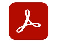 Adobe Acrobat Pro for teams - Uusi tilaus - 1 käyttäjä - VIP Select - taso 14 (100+) - 3 years commitment - Win, Mac - Multi European Languages 65324059BA14A12