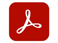 Adobe Acrobat Pro for enterprise - Uusi lisenssi - 1 käyttäjä - volyymi - Taso 4 (100+) - Win, Mac - Multi European Languages 65323992BA04A12