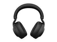 Jabra Evolve2 85 MS Stereo - Headset - fullstorlek - Bluetooth - trådlös - aktiv brusradering - 3,5 mm kontakt - ljudisolerande - svart - Certifierad för Microsoft-teams 28599-999-999