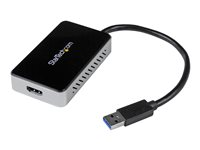 Startech USB 3.0 till HDMI-adapter med 1-port USB Hub - 1920x1200 - Dockningsstation - USB 3.0 - HDMI - TAA-kompatibel - för P/N: HDDVIMM3, HDMM12, HDMM15, HDMM1MP, HDMM2MP, HDMM3, HDMM3MP, HDMM50A, HDMM6, HDPMM50 USB32HDEH