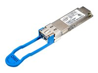 Intel - QSFP28-lähetin-vastaanotinmoduuli - 100GbE - 100GBase-LR4 - jopa 10 km - 1294.53-1296.59 nm / 1299.02-1301.09 nm / 1303.54-1305.63 nm / 1308.09-1310.19 nm E100GQSFP28LRX