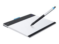 Wacom Intuos Pen & Touch Small - Digitaliserare - höger- och vänsterhänta - 15.2 x 9.5 cm - elektromagnetisk - 4 knappar - kabelansluten - USB - svart, silver CTH-480S-N