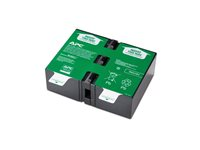 APC Replacement Battery Cartridge #166 - UPS akku - 1 x akku/paristo - Lyijyhappo - 180 Wh - musta malleihin Back-UPS Pro BR1600MI APCRBC166