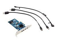 HP - Thunderbolt-adapter - PCIe x4 låg profil - Thunderbolt 4 x 2 - för Workstation Z4 G5, Z6 G5, Z8 Fury G5, Z8 G5 340L1AA