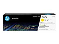 HP 222A - Gul - original - LaserJet - tonerkassett (W2222A) - för Color LaserJet Pro MFP 3302fdn W2222A