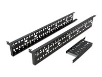 APC - Kabelhållarsats för rack - svart - för P/N: NBPD0150, SMX2KR2UX145, SMX3KR2UNCX145, SRT5KRMXLT-A, SRT6KRMXLT-A, SRT8KRMXLT-A AR7505