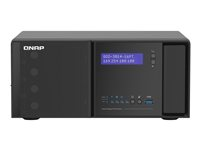 QNAP QGD-3014-16PT - Kytkin - smart - 16 x 10/100/1000 (PoE+) + 2 x combo Gigabit SFP - työpöytä - PoE+ (140 W) QGD-3014-16PT-8G