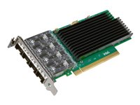 Intel Ethernet Network Adapter E835-XXVDA4 - Nätverksadapter - PCIe 4.0 x16 - 10/25 Gigabit SFP28 x 4 - multipack - 5 enheter E835XXVDA4M