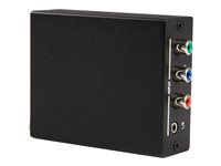 StarTech.com Converge A/V Component with Audio to HDMI® Format Converter - Video converter - HDMI ( HDCP ) (CPNTA2HDMI) - Videokonverterare - komponentvideo - HDMI - svart CPNTA2HDMI