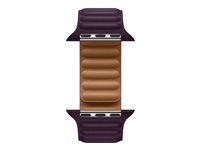 Apple - Klockrem för smart klocka - storlek M/L - mörk körsbär - för Watch Hermès Series 12, SE 3, Series 10, Series 11, Series 12, Ultra 3, Ultra 4 ML7X3ZM/A
