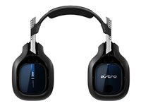 ASTRO A40 TR - For PS4 - kuuloke + mikrofoni - täysi koko - langallinen - 3,5 mm jakkiliitin - musta, sininen 939-001664
