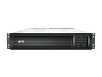 APC Smart-UPS 3000VA LCD RM - UPS (telineasennettava) - Vaihtovirta 230 V - 2700 watti(a) - 3000 VA - Ethernet, RS-232, USB - lähtöliittimet: 9 - 2U - musta - sekä APC UPS Network Management Card malleihin P/N: AR3105W, AR3140G, AR3155W, AR3305W, AR3340G, AR3355W, AR4038IX432, NBWL0356A SMT3000RMI2UNC