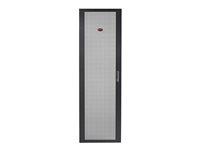 APC NetShelter SV Perforated Flat Door - Telineovi - musta - 42U malleihin P/N: NBPD0160A, NBWL0355A, SMX3000HV-BR, SRT1000RMXLI, SRT1000RMXLI-NC, SRT1500RMXLA-NC AR702480