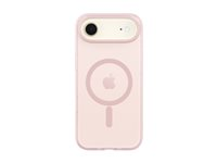 Belkin SheerForce Grip Series - Baksidesskydd för mobiltelefon - MagSafe-kompatibilitet - tillverkas av återvunna material - rosa - för Apple iPhone Air MSA037HQPK