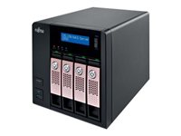 Fujitsu CELVIN NAS Server Q802 - NAS-server - 4 fack - 8 TB - SATA 6Gb/s - HDD 2 TB x 4 - RAID 0, 1, 5, 6, 10, JBOD, 5 hot spare, 6-reservsnabbyte, 10 hot spare - Gigabit Ethernet - iSCSI support S26341-F103-L872