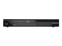 Cisco 891F - Router - ISDN/Mdm 8-ports-switch - 1GbE - rackmonterbar - återanvänd C891F-K9-RF