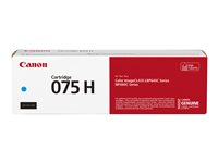 Canon 075 H - Hög kapacitet - cyan - original - box - tonerkassett - för imageCLASS LBP646Cdw, LBP647Cdw, MF662Cdw, MF663Cdw, MF665Cdw 6368C002