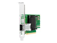 HPE InfiniBand HDR100/Ethernet 100Gb 1-port 940QSFP56 - Verkkosovitin - PCIe 4.0 x16 matala profiili - 100Gb Ethernet / 100Gb Infiniband QSFP28 x 1 malleihin Apollo 20 2U; Nimble Storage dHCI Large Solution with HPE ProLiant DL380 Gen10 P06250-B21