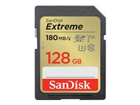 SanDisk - Flash-muistikortti (microSDXC to SD -adapteri sisältyvä) - 128 Gt - Video Class V30 / UHS-I U3 / Class10 - microSDXC UHS-I SDSDXVA-128G-GNCIN
