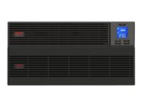 APC Easy UPS SRV SRV6KRIL - UPS (telineasennettava) - Vaihtovirta 220-240 V - 6000 watti(a) - 6000 VA - 1-vaiheinen - RS-232, USB - lähtöliittimet: 1 - 2U - sekä Ulkoinen akuupakkaus SRV6KRIL