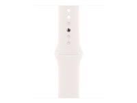 Apple - Band för smart klocka - 42mm - storlek M/L - ljus rouge - för Watch Hermès Series 12, Hermès Series 9, SE 3, Series 10, Series 11, Series 12, Series 9 MXLP3ZM/A