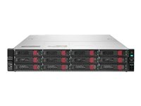HPE StoreEasy 1670 Expanded Storage - NAS-palvelin - 28 telineet - telineasennettava - SATA 6Gb/s / SAS 12Gb/s - RAID RAID 0, 1, 5, 6, 10, 50, 60, 1ADM, 10ADM - RAM 32 Gt - 10 Gigabit Ethernet - iSCSI tuki - 2U - CTO S2A35A