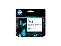 HP 744 - Foto-svart, cyan - skrivhuvud - för DesignJet Z2600 PostScript, Z5600 PostScript F9J86A