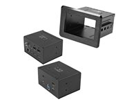 StarTech.com Anslutningsbox för konferensbord med dockning för bärbar dator - Dockningsstation - USB-C / USB 3.0 - HDMI - 1GbE - TAA-kompatibel KITBZDOCK