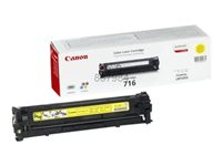 Canon 716 Yellow - Keltainen - alkuperäinen - väriainekasetti malleihin i-SENSYS LBP5050, LBP5050N, MF8030CN, MF8040Cn, MF8050CN, MF8080Cw 1977B002