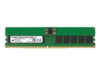 Micron - DDR5 - moduuli - 32 Gt - DIMM 288 nastaa - 4800 MHz / PC5-38400 - CL40 - 1.1 V - ECC MTC20F2085S1RC48BA1T