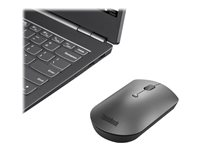 Lenovo ThinkPad Silent - Mus - höger- och vänsterhänta - optisk blå - 3 knappar - trådlös - Bluetooth 5.0 - järngrå - detaljhandel - för ThinkPad T16 Gen 4 21QN 4Y50X88824