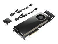 NVIDIA - Grafikkort - RTX A6000 - 48 GB GDDR6 - PCIe 4.0 x16 - 4 x DisplayPort - för ThinkCentre M75t Gen 2; ThinkStation P520; P620; P720; P920 4X61D17227