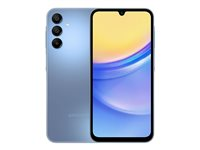 Samsung Galaxy A15 5G - 5G pekskärmsmobil - dual-SIM - RAM 4 GB / Internminne 128 GB - microSD slot - OLED display - 6.5" - 2340 x 1080 pixlar (90 Hz) - 3 st. bakre kameror 50 MP, 5 MP, 2 MP - front camera 13 MP - blå SM-A156BZBDEUB