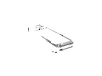 HP Z4 Rack Dual PCIe Gen5 x16 + PCIe Gen5 x16(x8) slot Riser Kit - Kort för stigare 7K6C7AA