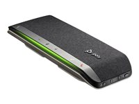 HP Poly Sync 40+ - Smart högtalartelefon - Bluetooth - trådlös, kabelansluten - USB-A, USB-C - svart, silver - Zoomcertifierad 772C5AA