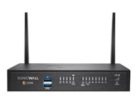 SonicWall TZ Series (Gen 7) TZ370W - Turvalaite - sekä 3 vuoden Advanced Protection Service Suite - 1GbE - Wi-Fi 5 - 2.4 GHz, 5 GHz - SonicWall Promotional Tradeup - pöytä 03-SSC-0746