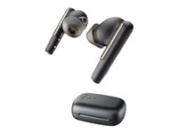 Poly Voyager Free 60 - True wireless-hörlurar med mikrofon - inuti örat - Bluetooth - aktiv brusradering - kolsvart - Certifierad för Microsoft-teams 220757-02
