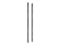 Multibrackets M Medium - Fäste - Ultrasmal - svart - väggmonterbar 7350022733954